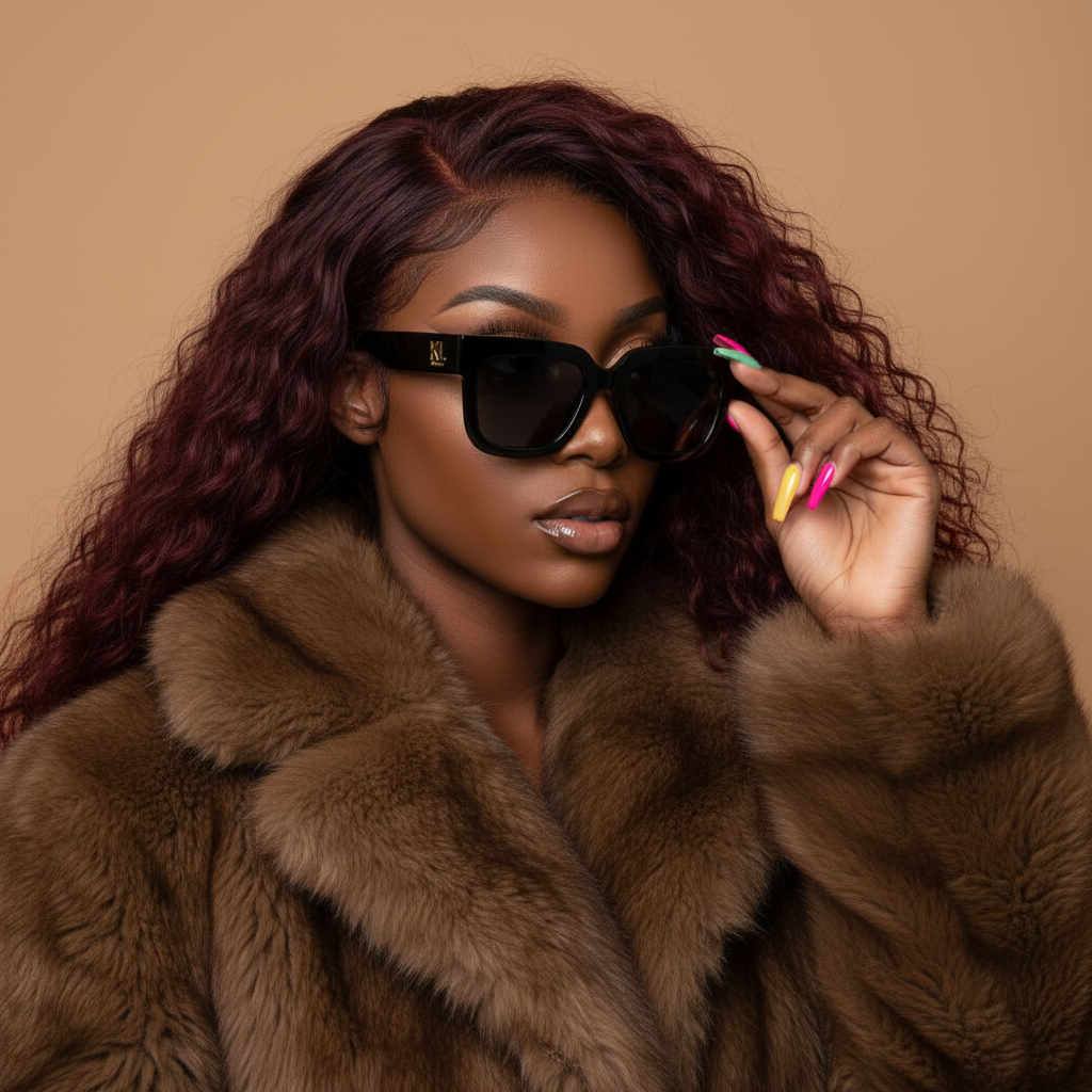 KL Gold Coco Black Shades