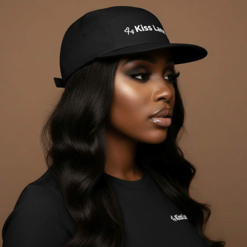 Kiss Lane Signature 5-Panel Hat | Lightweight Water-Resistant Unisex Cap