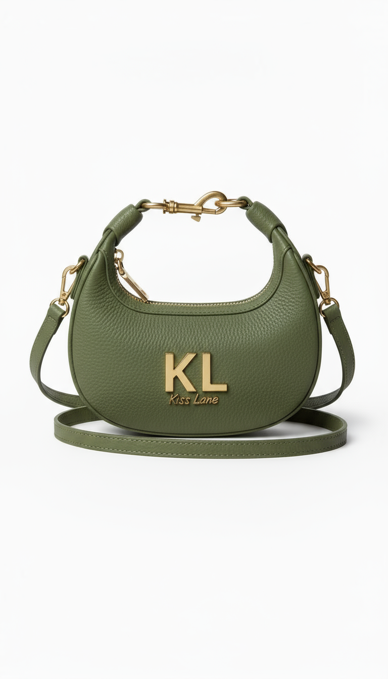 Canoe Pebble Hobo Bags (Gold)