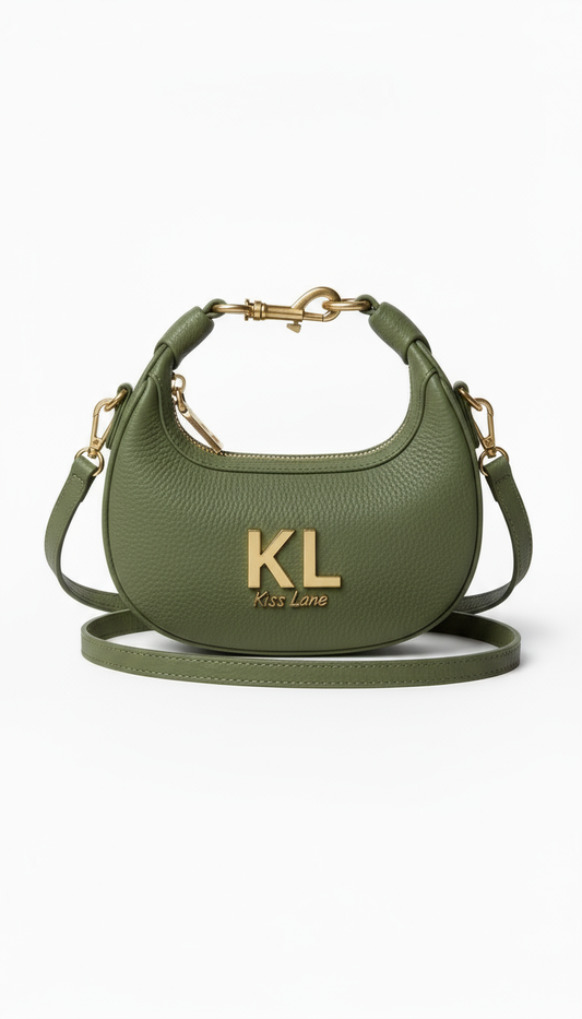 Canoe Pebble Hobo Bags (Gold)