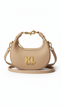 Canoe Pebble Hobo Bags (Gold)