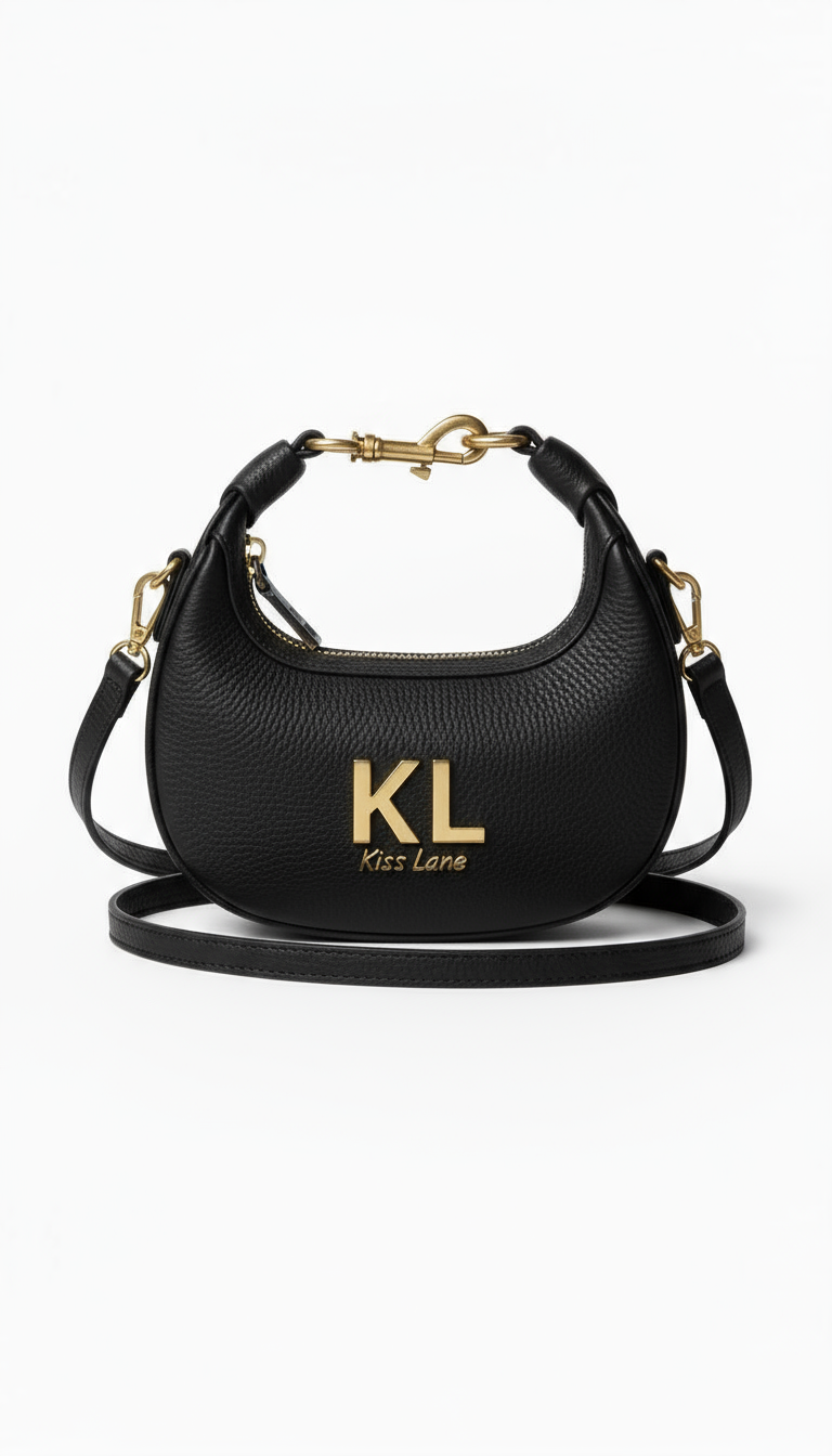 Canoe Pebble Hobo Bags (Gold)