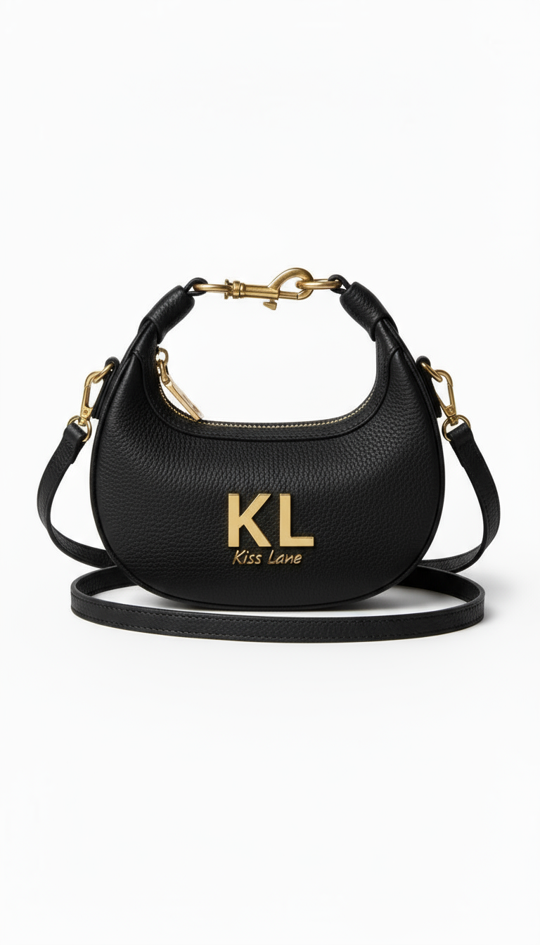 Canoe Pebble Hobo Bags (Gold)