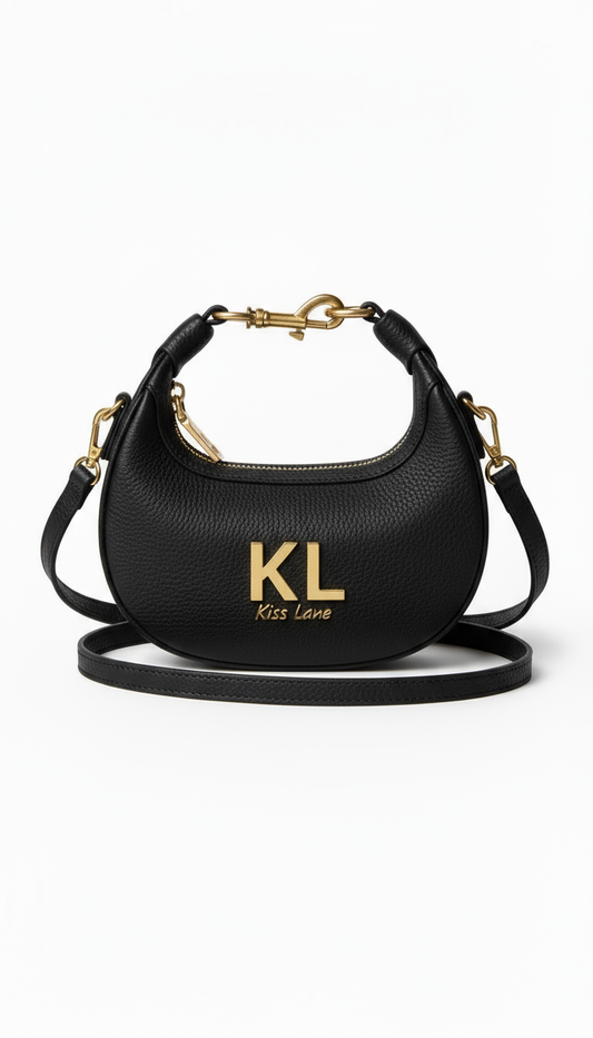 Canoe Pebble Hobo Bags (Gold)