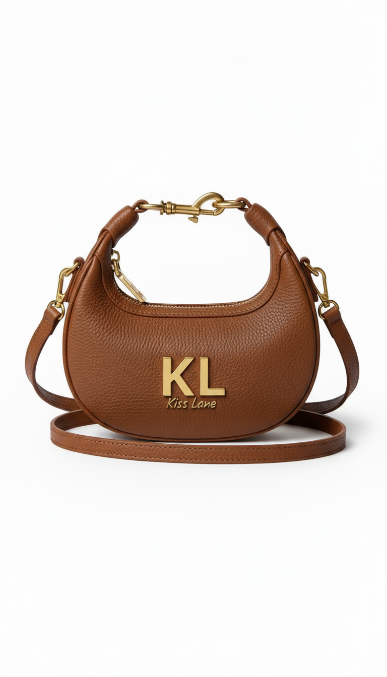 Canoe Pebble Hobo Bags (Gold)