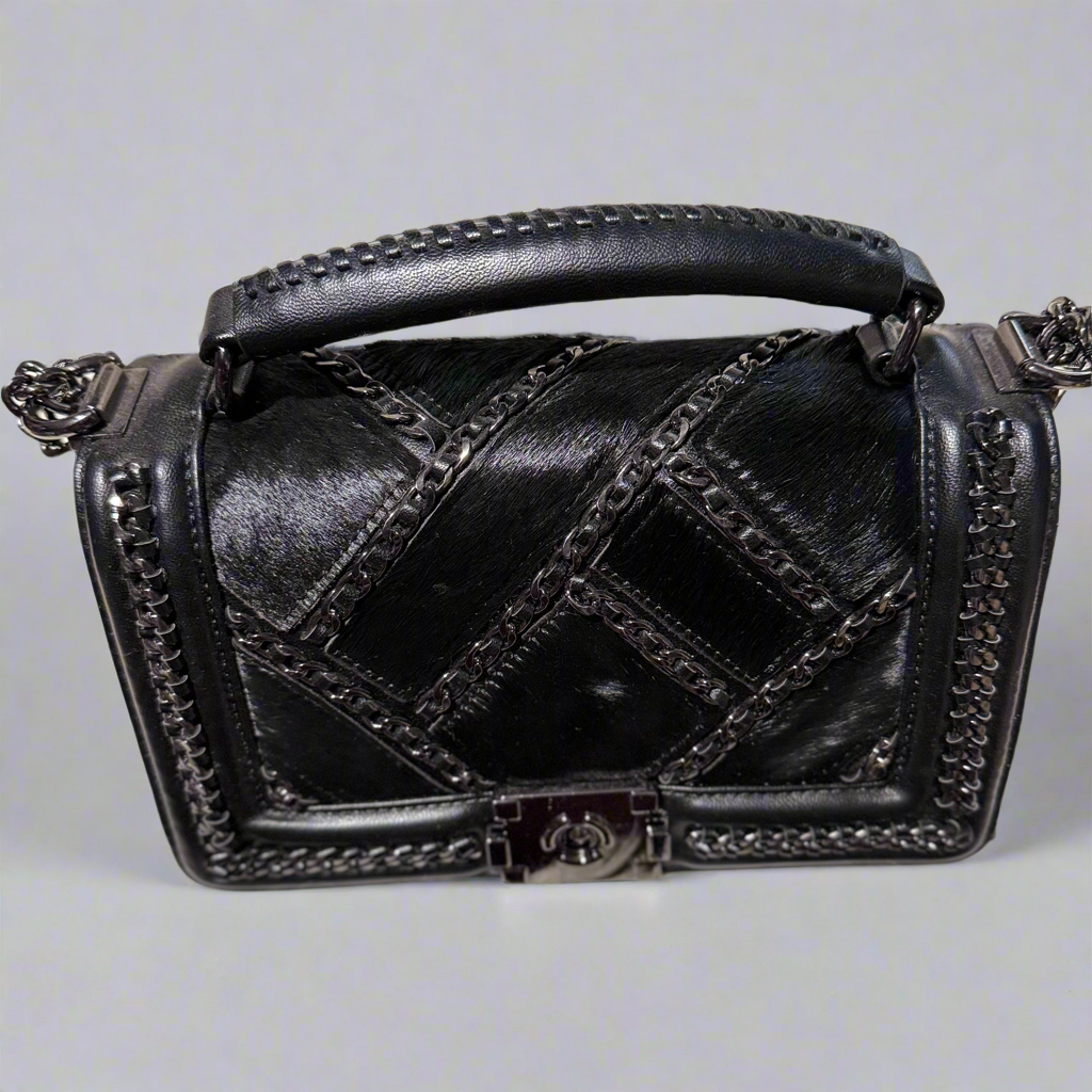 Faux Calf Boy Bag