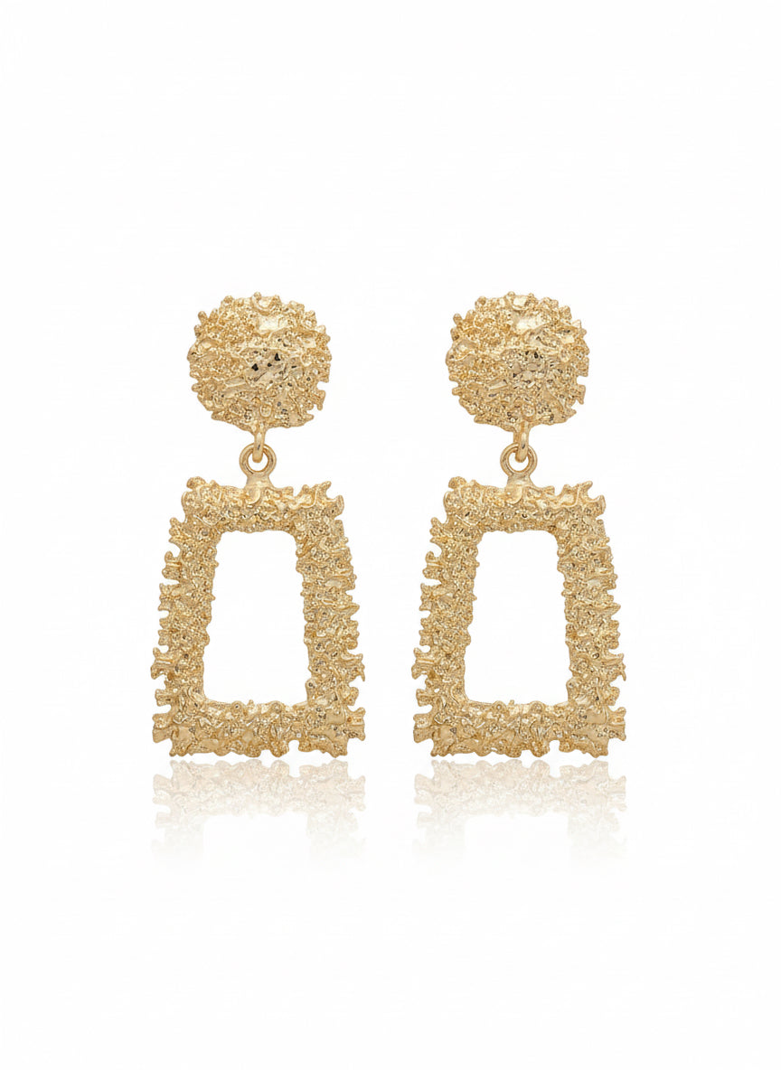 She’s Bold n’Gold Earrings