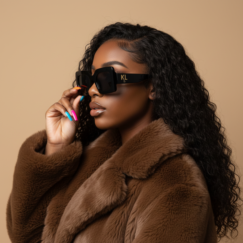 KL Gold Coco Black Shades