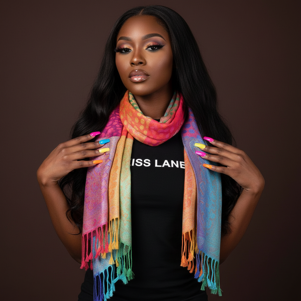 Jacquard Print Scarf