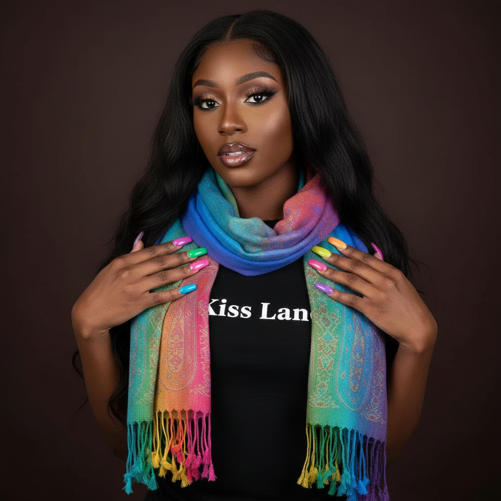 Jacquard Print Scarf