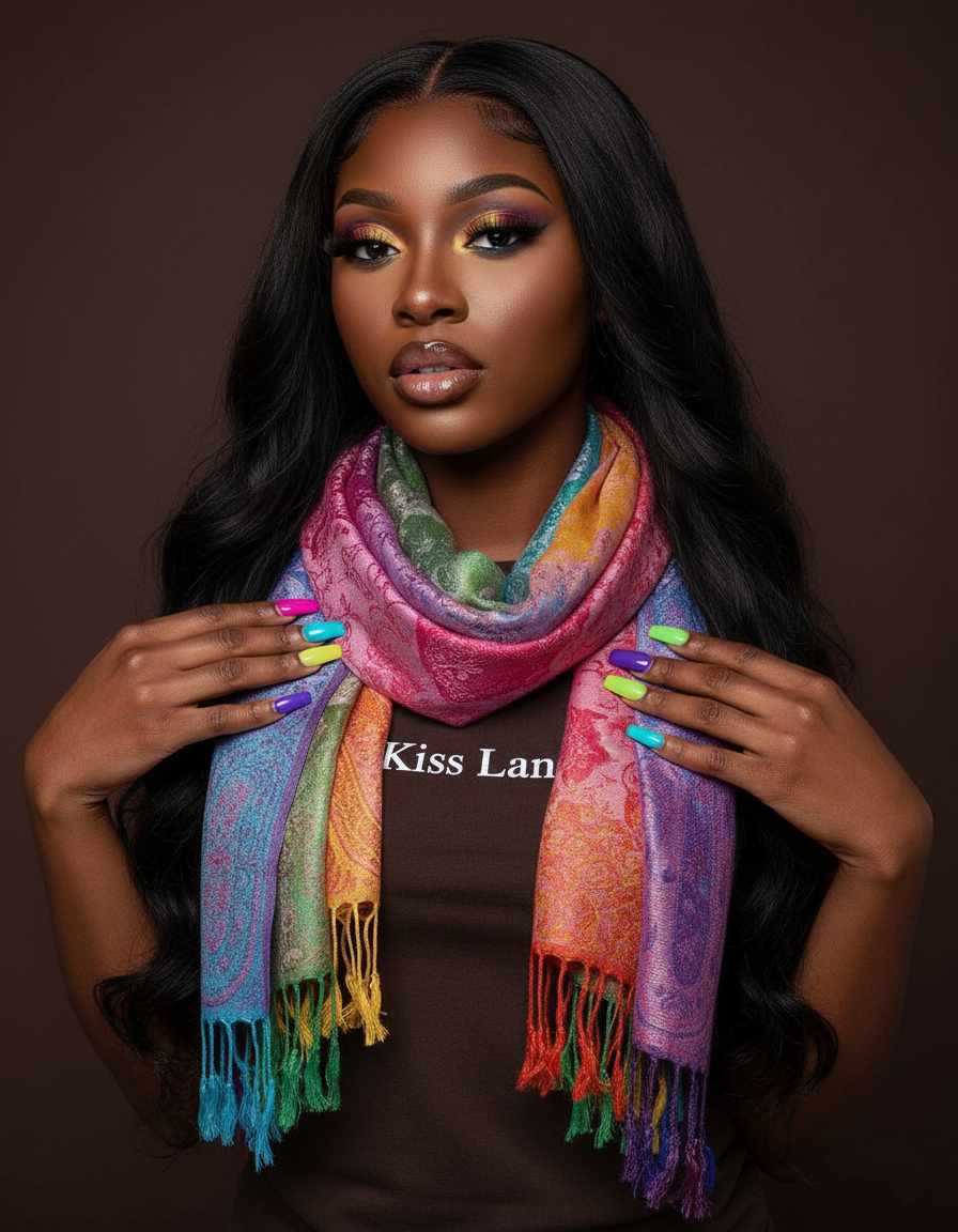 Jacquard Print Scarf