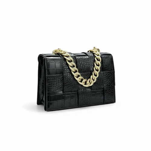 CHECKERED CHAIN (BLACK)
