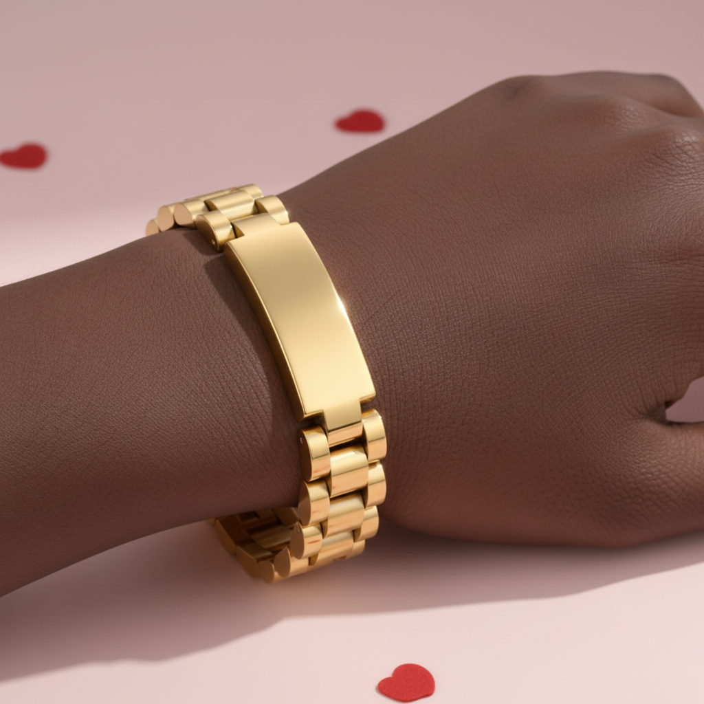 SCARLET - (PLAIN GOLD) BRACELET