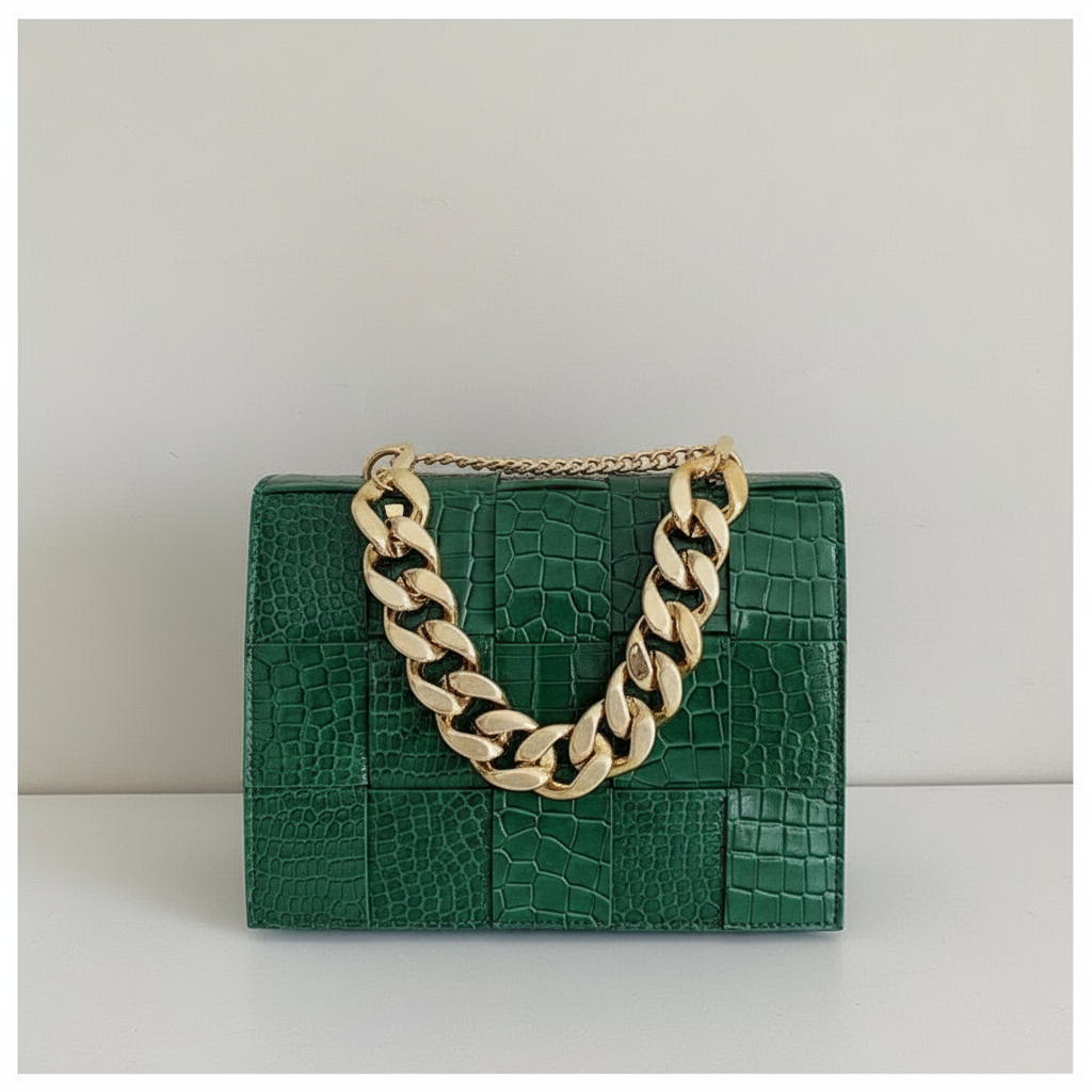 CHECKERED CHAIN (GREEN)