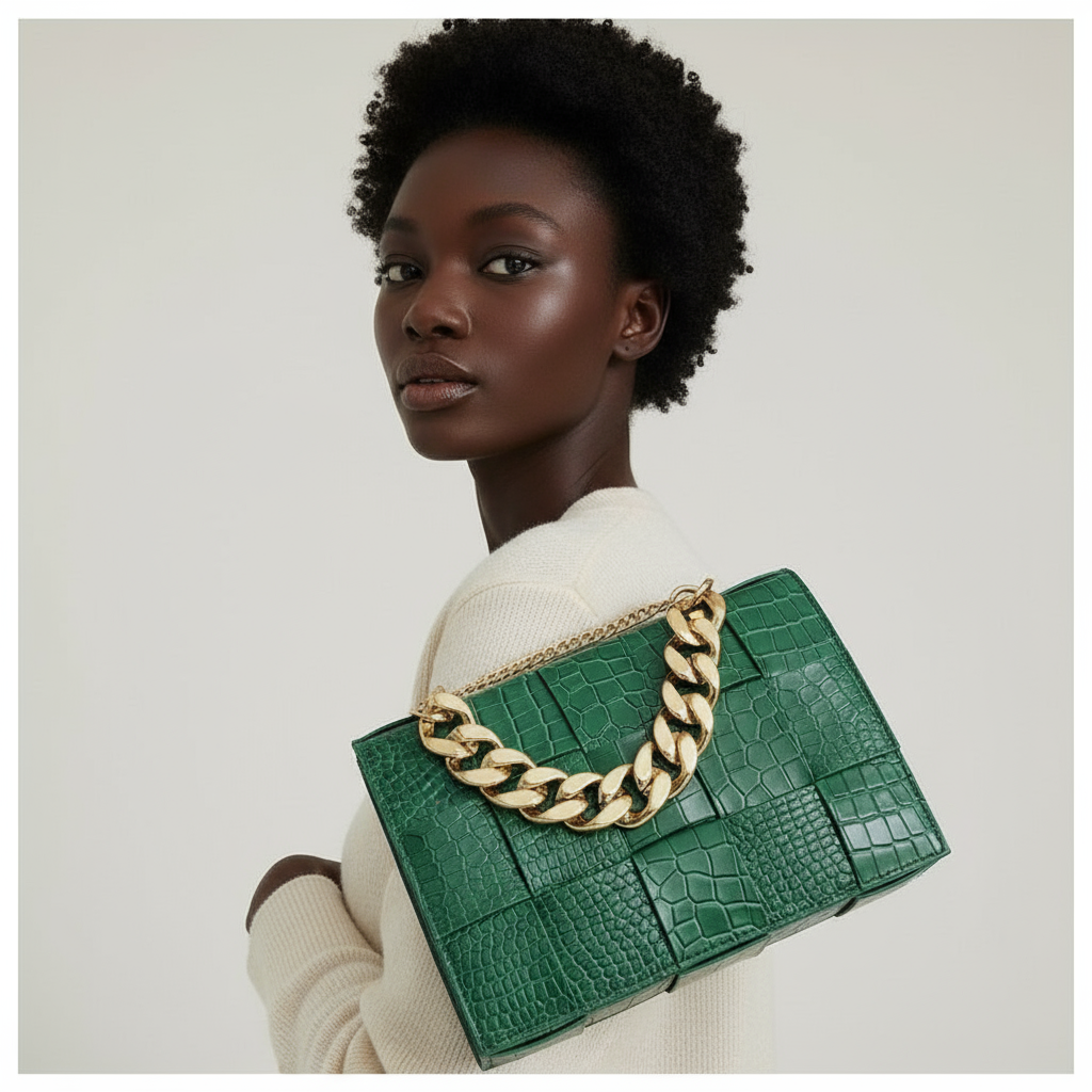 CHECKERED CHAIN (GREEN)