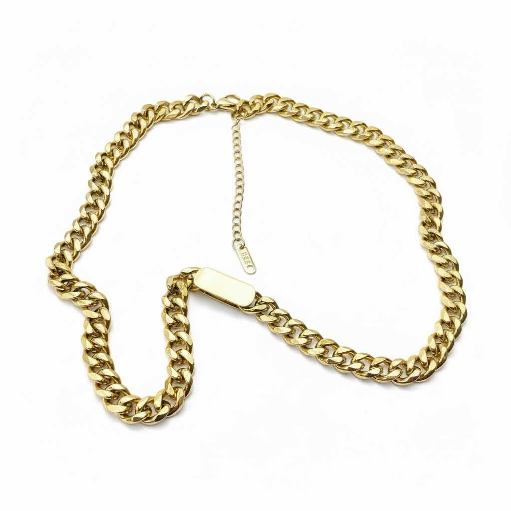 CUBAN CHIC - (GOLD) NECKLACE
