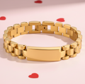 SCARLET - (PLAIN GOLD) BRACELET