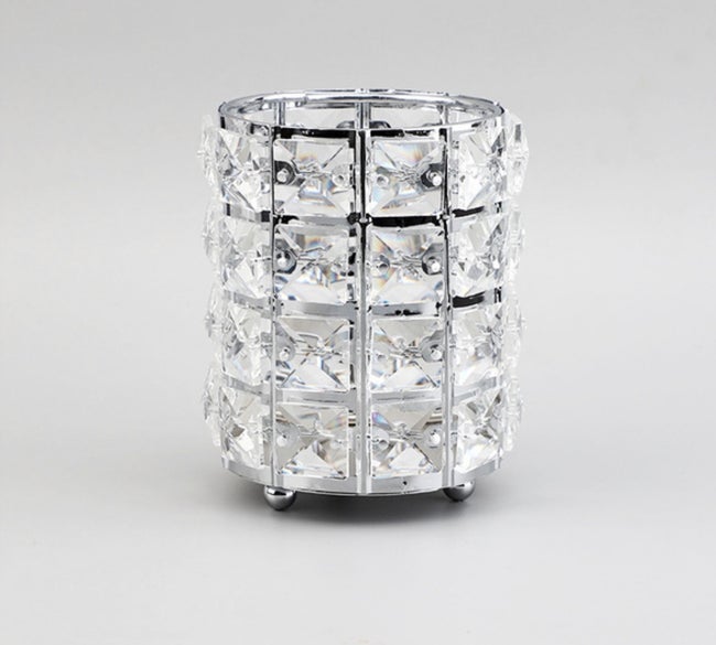 ELEGANT CRYSTAL BRUSHES HOLDER