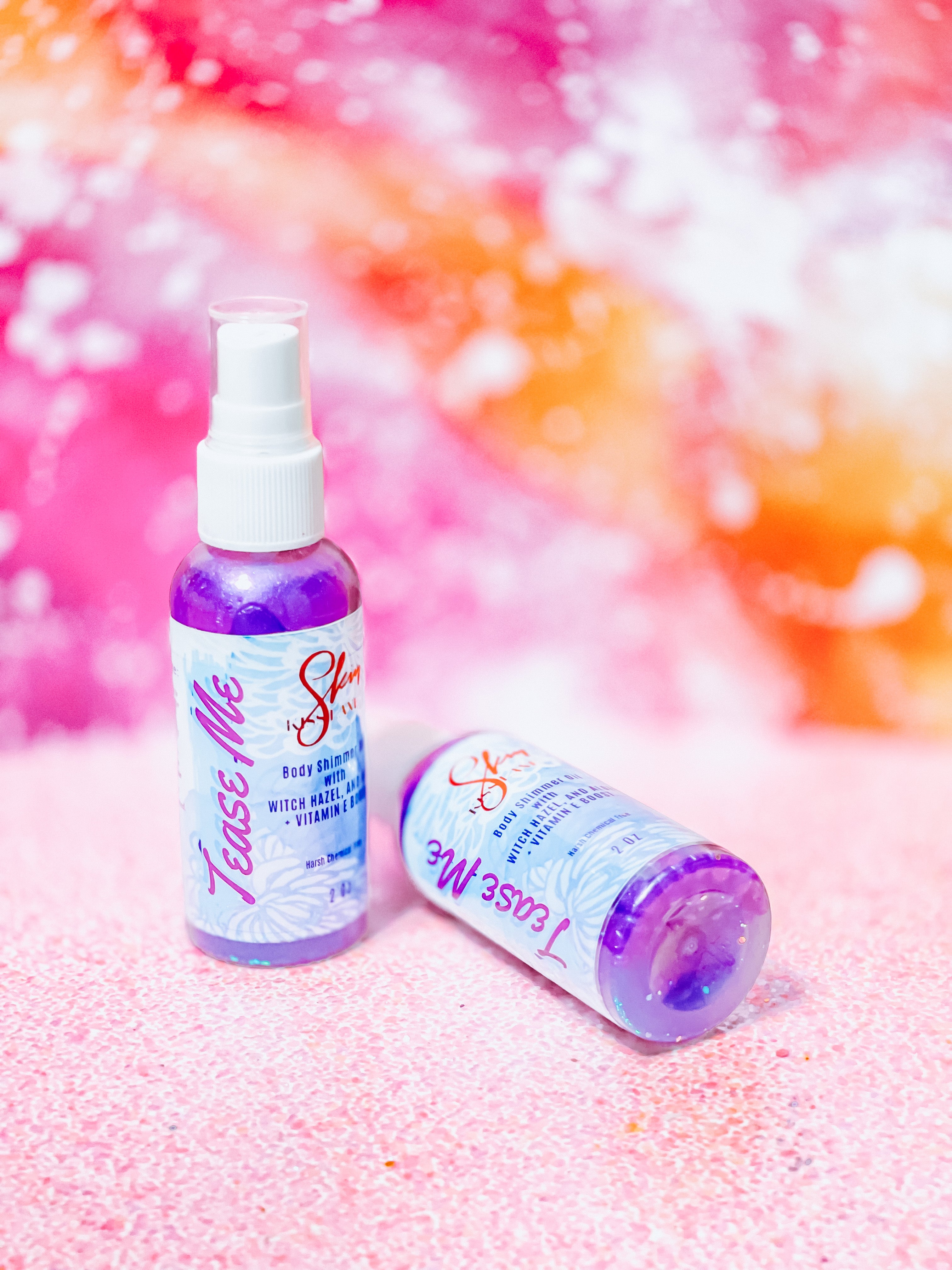 TEASE ME - Fragrance Body Shimmer Oil Spray